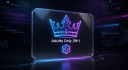 Virtual entertainment crown icon